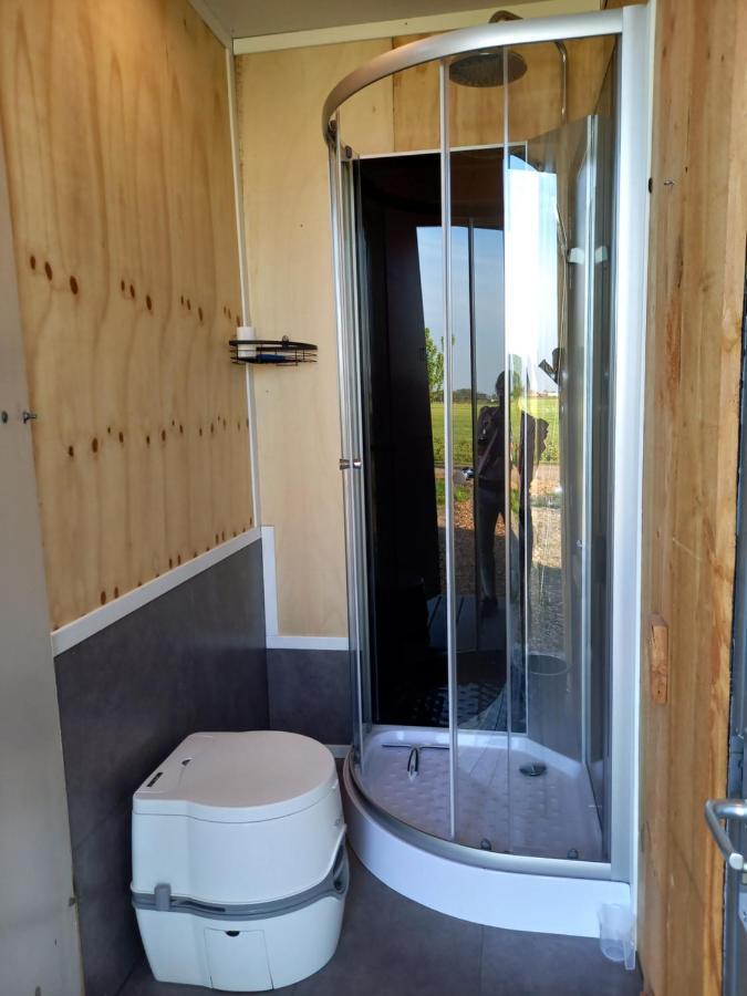 Tiny House Het Polderhuisje Streefkerk 외부 사진