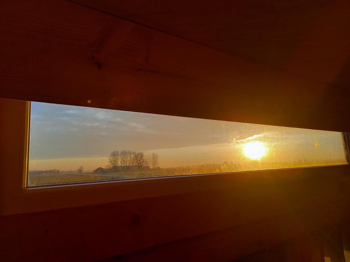 Tiny House Het Polderhuisje Streefkerk 외부 사진